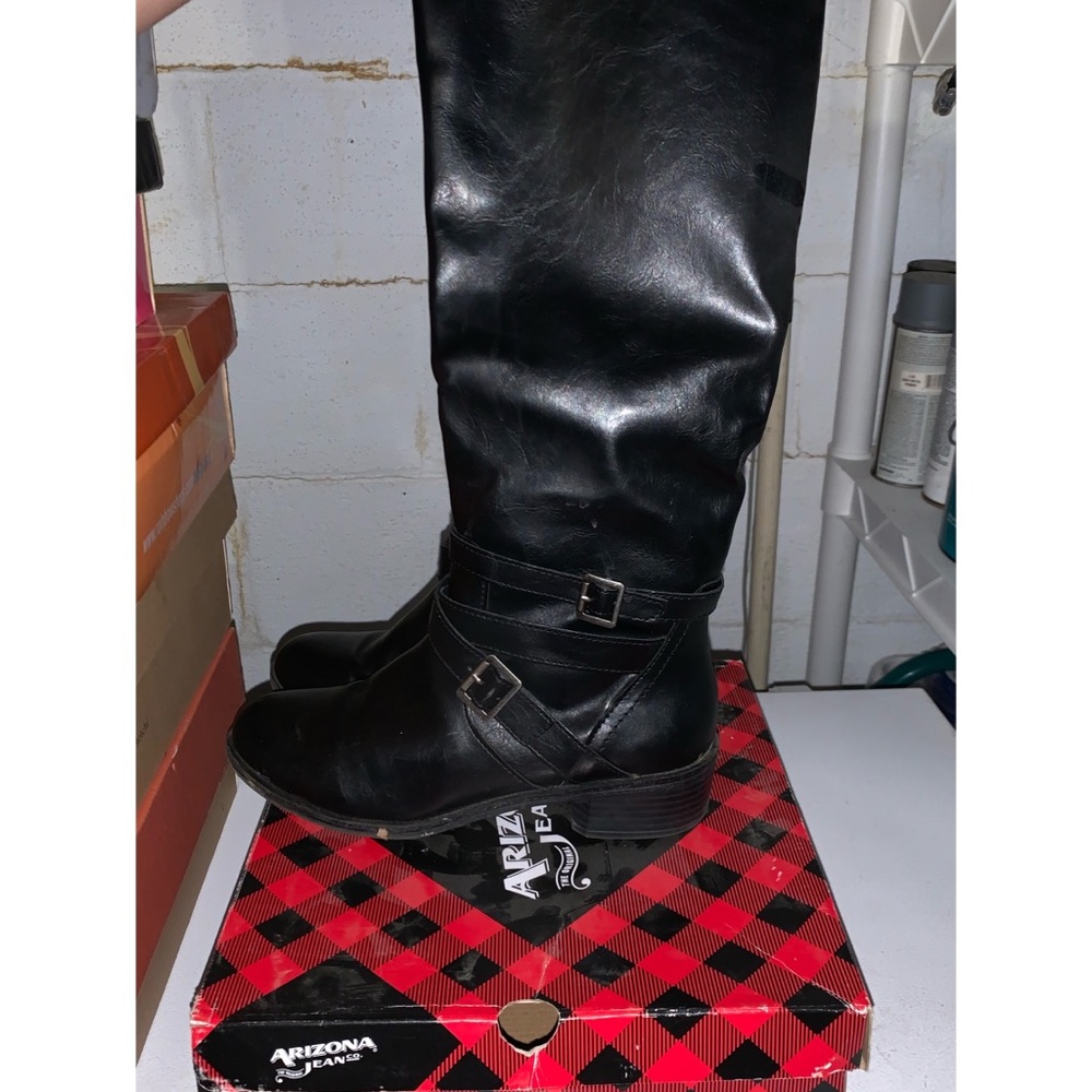 Knee high boots